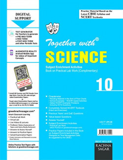Together with CBSE/NCERT Practice Material Chapterwise for Class 10 Science with Practical Lab Work for 2019 Examination
