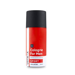 Ustraa Cologne Spray, Sport, 125ml