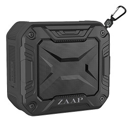 ZAAP ® AQUA BOOM waterproof/ Shockproof Bluetooth speaker With Built-In Microphone,(Black) UNIVERSAL COMPATIBILITY