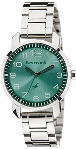 Fastrack Analog Green Dial Women's Watch -NK6111SM02