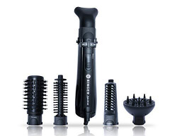 Singer Stylee HS05 Hot Air Styling kit with motorized rotating brush & 4 attachments