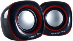Quantum QHMPL602 USB Mini Speaker. 4 W Laptop/Desktop Speaker(Multicolor, 2.0 Channel)