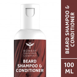  Bombay Shaving Company Beard Shampoo and Conditioner - 100 ml (Wood Scented)