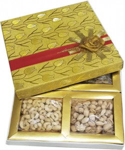 Gift Pack Of 4 Dry fruits( Almonds pista Raisins Cashews) @584