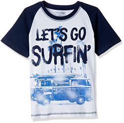 Cherokee by Unlimited Boys' T-Shirt (269933225 Navy 13Y HS)