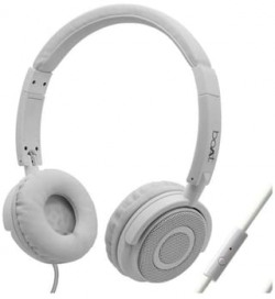 boAt BassHeads 900 Super Extra Bass On-Ear wired Headphones with Mic (White)