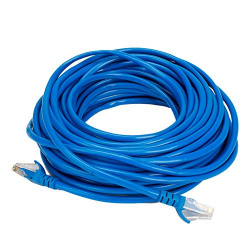Terabyte CAT5E RJ45 Ethernet LAN Cable, 15 Feet (Blue)