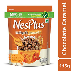 NesPlus Multigrain Granola, Chocolate Caramel, 115g