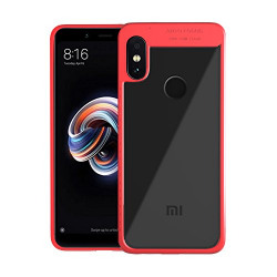 CELLBELL® Autofocus Shock Proof Back Cover for Xiaomi Redmi Note 5 Pro(Red)