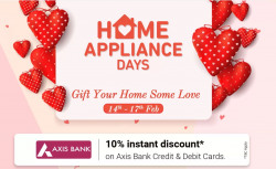 Flipkart : Home Appliance Days [10% Off on AXIS]