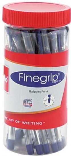 cello Finegrip Jar Blue Ball Pen(Pack of 25)