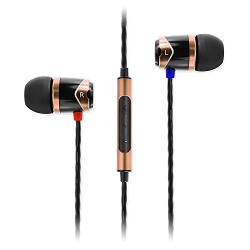 Soundmagic E10C in-Ear Wired Headphones with Mic (Gold)