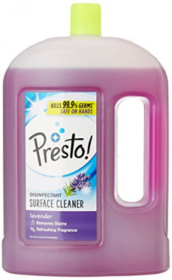 Amazon Brand - Presto! Disinfectant Floor Cleaner Lavender, 2 L