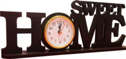 Chitransh Analog Brown Clock