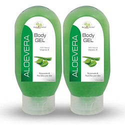 Herb Essential Aloevera Gel for face & Skin,120 g x 2 packs (240g)