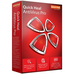 Quick Heal Antivirus Pro Latest Version - 1 PC, 1 Year (CD/DVD)