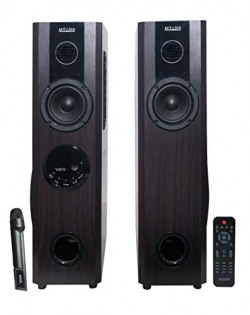 Mitashi TWR 60 Fur 2.0 Channel 5000 Watts PMPO Tower Speaker with Bluetooth (Black)