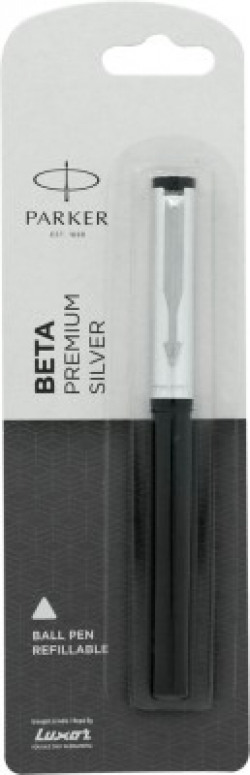 Parker Beta Prem CT(Systemark) Silver Ball Pen