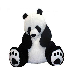 HUG 'n' FEEL SOFT TOYS 3 feet Long Soft Lovable hugable Cute Xtra Large Teddy Bear Panda (Best for Someone Really Special) 90 cm