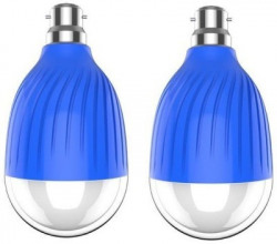 DCH Premium Quality Rechargeable Bulb Style Hanging Emergency Light(Blue)