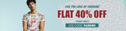 Koovs : Flat 30% off + Extra 40% off using coupon