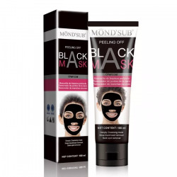 MondSub Peeling Off Black Mask With Volcanic Soil Charcoal Powder 100 ml