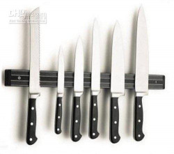 Swarish Wall Mount Magnetic Knife Storage Holder Chef Rack Strip Utensil Kitchen Tool