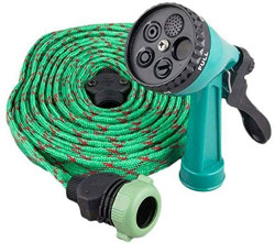 Hemiza 5 in 1 High Pressure Water Spray Hose Pipe With 5 Different Spray Modes Gun for Car Washing, Gardening and Cleaning
