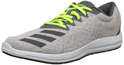 Adidas Men's Cyberg Gretwo/Visgre/Grefiv/Syel Running Shoes-11 UK/India (46 1/9 EU) (CJ8023)