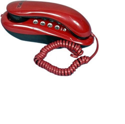 J Go KX-T333 CID Landline Caller ID Phone Telephone Corded Phone for Office and Home Purpose - Random Color