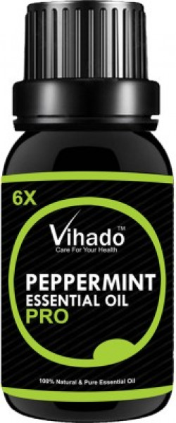 VIHADO Peppermint Essential Oil 6X PRO Faster - 10 ML (Pack of 1)(10 ml)