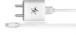 Flipkart SmartBuy 2A Fast Charger Pro with Charge & Sync USB Cable(White, Cable Included)