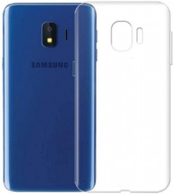 Maxpro Back Cover for Samsung Galaxy J2 Core(Transparent, Rubber)