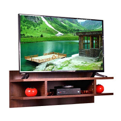 ComfyBean - Favero - Engineered Wood - Elegant Design - Modern Finish - TV Unit - (Color - Walnut)