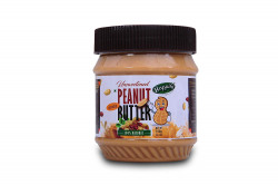 Happilo All Natural Crunchy Peanut Butter, 350g 