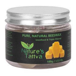  Nature's Tattva Pure Natural Beeswax, 100g