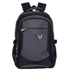 FUR JADEN School and College 20 Ltrs Grey Casual Backpack (BM33_Grey)