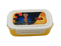 SARANGWARE Spiritual Lunch Box, Persistence Bhakta Dhruv Lunch Box, 300ml, Yellow Color