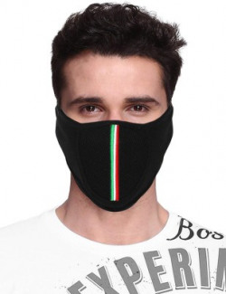comfy care Black Bike Face Mask for Men & Women(Size: Free,  Balaclava)