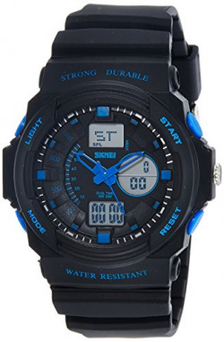 SKMEI Analog-Digital Multi-Colour Dial Men's Watch-AD0955 (BK Blue)