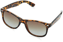LOUIS SMIT Gradient Wayfarer Women's Sunglasses - (LS102 C4|55|Brown Gradel Color)