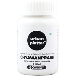 Urban Platter Chyawanprash Extract, 60 Vegetarian Capsules [with Ashtavarg, Aloevera & Kesar]