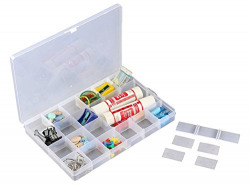 Miamour The 24 Element Plastic Lattice Box, White