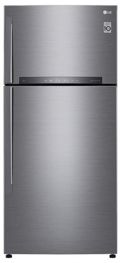 LG Door Cooling 511 L Double Door Refrigerator (GN-H602HLHU Shiny Steel)