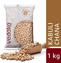 Amazon Brand - Vedaka Premium Kabuli Chana/Chhole, 1 kg