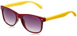 Farenheit Wayfarer Sunglasses (Red and Yellow) (FA-2000-C2)