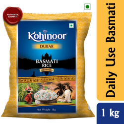 Kohinoor Dubar Authentic Basmati Rice, 1 Kg