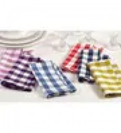 Home Creations Set of 6 Cotton Napkin , Assorted Color (18 X 18 Inch), Set of 18