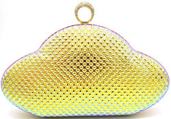 Tooba Women's Synthetic Beautiful Fancy Box Clutch Bag (Multicolour)