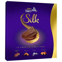Cadbury Dairy Milk Silk Miniatures Chocolate Gift Pack, 200 g